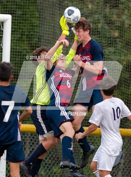 Thumbnail 1 in Terry Sanford vs. Fayetteville Academy (Battle for the Bell) photogallery.