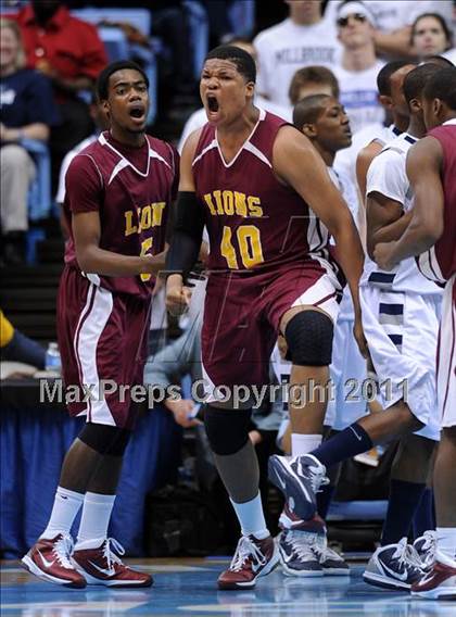 Thumbnail 2 in Millbrook vs. West Charlotte (NCHSAA 4A Final) photogallery.