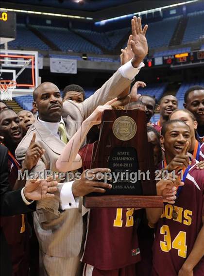 Thumbnail 1 in Millbrook vs. West Charlotte (NCHSAA 4A Final) photogallery.