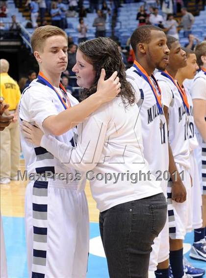 Thumbnail 3 in Millbrook vs. West Charlotte (NCHSAA 4A Final) photogallery.