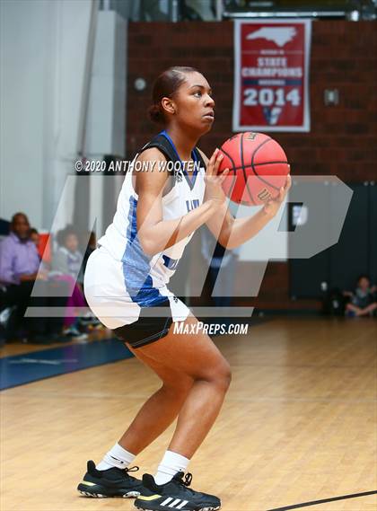 Thumbnail 2 in Village Christian Academy vs Fayetteville Christian  (Sandhills Athletic Conference Semifinal) photogallery.