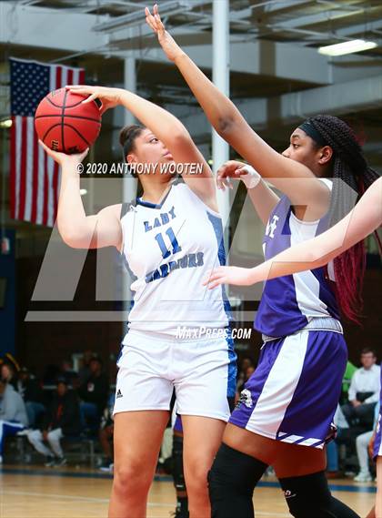 Thumbnail 1 in Village Christian Academy vs Fayetteville Christian  (Sandhills Athletic Conference Semifinal) photogallery.