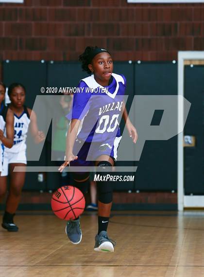 Thumbnail 2 in Village Christian Academy vs Fayetteville Christian  (Sandhills Athletic Conference Semifinal) photogallery.