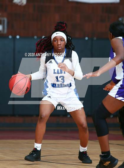 Thumbnail 3 in Village Christian Academy vs Fayetteville Christian  (Sandhills Athletic Conference Semifinal) photogallery.