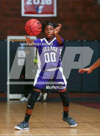 Thumbnail 3 in Village Christian Academy vs Fayetteville Christian  (Sandhills Athletic Conference Semifinal) photogallery.
