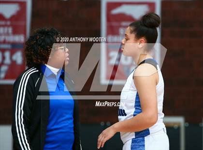 Thumbnail 3 in Village Christian Academy vs Fayetteville Christian  (Sandhills Athletic Conference Semifinal) photogallery.