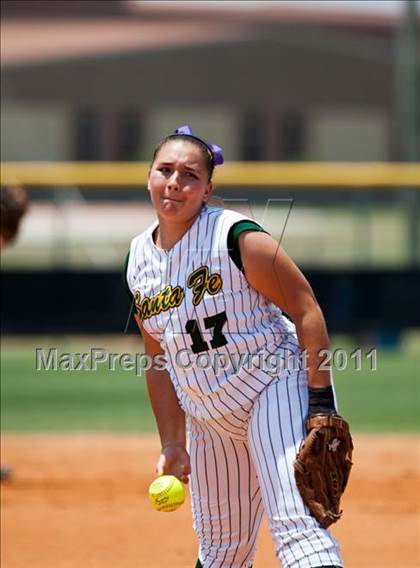 Thumbnail 3 in Santa Fe vs Montgomery (UIL 4A Region III Final - Game 3) photogallery.