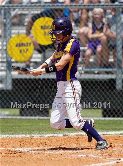 Thumbnail 1 in Santa Fe vs Montgomery (UIL 4A Region III Final - Game 3) photogallery.
