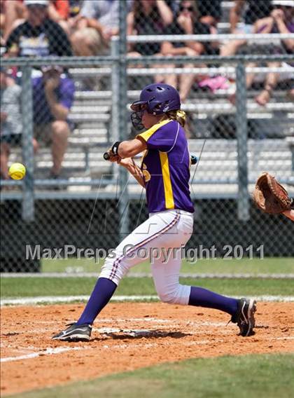 Thumbnail 2 in Santa Fe vs Montgomery (UIL 4A Region III Final - Game 3) photogallery.