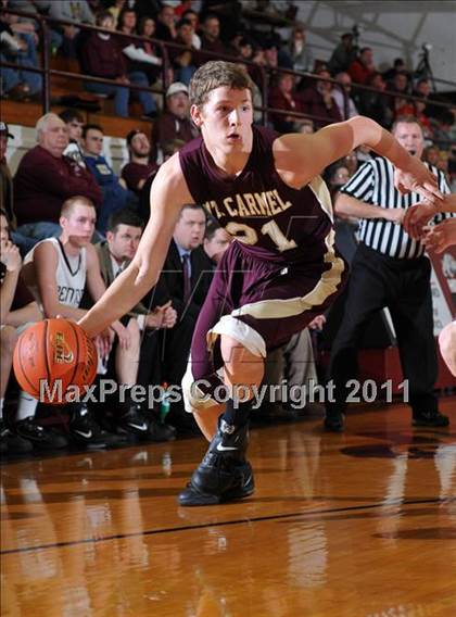 Thumbnail 1 in Benton v. Mt. Carmel (IHSA Class 2A Carmi Regional Semi-Final) photogallery.