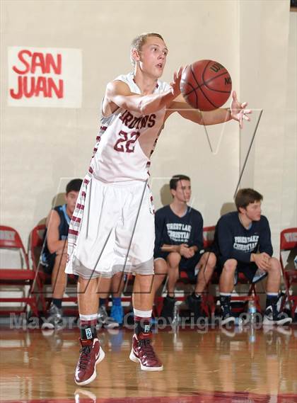 Thumbnail 3 in Forest Lake Christian vs. Bear River (Viking Classic) photogallery.