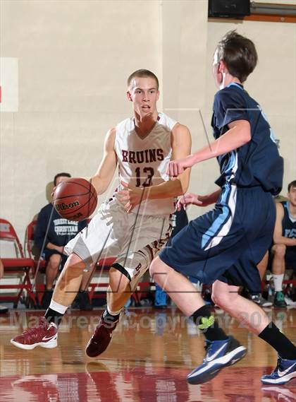 Thumbnail 2 in Forest Lake Christian vs. Bear River (Viking Classic) photogallery.