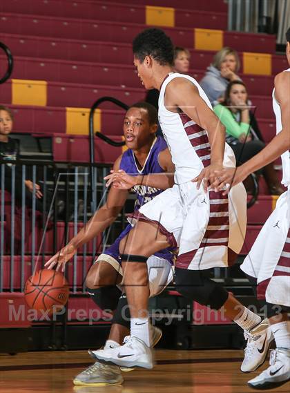 Thumbnail 3 in Lewisville vs. Midland (Fantasy of Lights Tournament) photogallery.