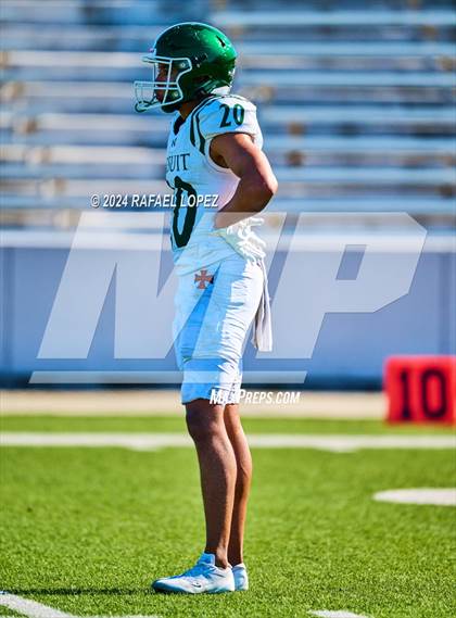 Thumbnail 2 in Strake Jesuit vs. Heights (UIL 6A D2 Football Area) photogallery.