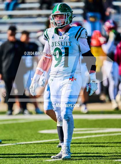 Thumbnail 1 in Strake Jesuit vs. Heights (UIL 6A D2 Football Area) photogallery.