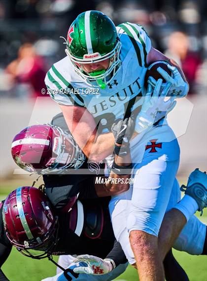 Thumbnail 3 in Strake Jesuit vs. Heights (UIL 6A D2 Football Area) photogallery.