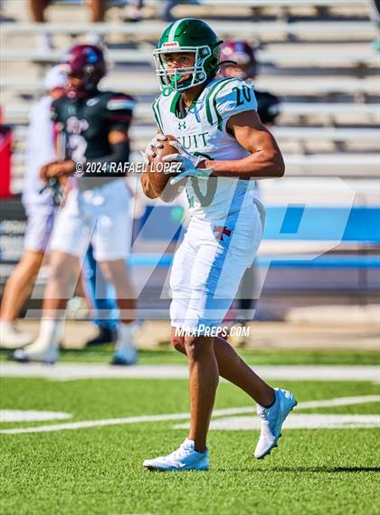 Thumbnail 2 in Strake Jesuit vs. Heights (UIL 6A D2 Football Area) photogallery.