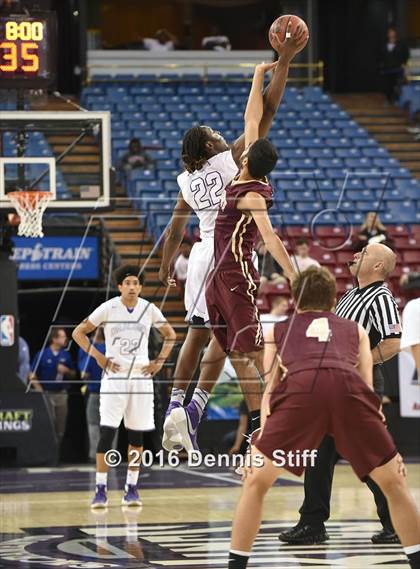 Thumbnail 1 in Sacramento vs. Whitney (CIF SJS D2 Semifinal) photogallery.