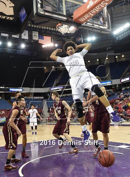 Thumbnail 1 in Sacramento vs. Whitney (CIF SJS D2 Semifinal) photogallery.