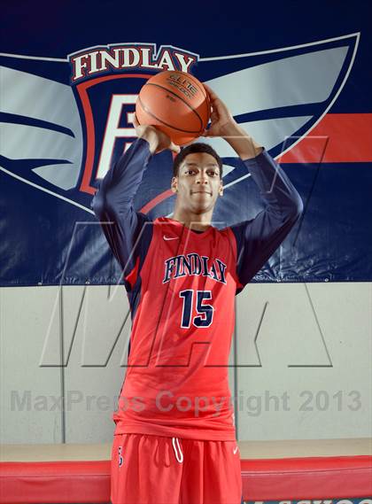 Thumbnail 3 in Findlay Prep (Preseason Top 10 Photo Shoot)  photogallery.