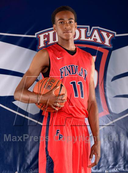 Thumbnail 1 in Findlay Prep (Preseason Top 10 Photo Shoot)  photogallery.