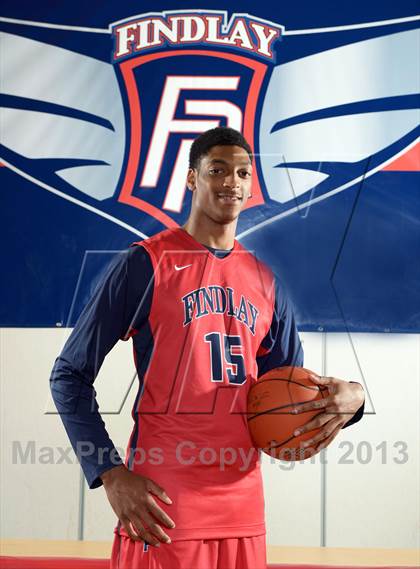 Thumbnail 1 in Findlay Prep (Preseason Top 10 Photo Shoot)  photogallery.