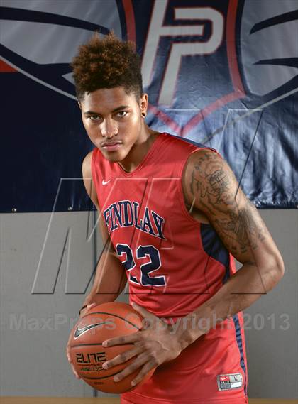 Thumbnail 3 in Findlay Prep (Preseason Top 10 Photo Shoot)  photogallery.