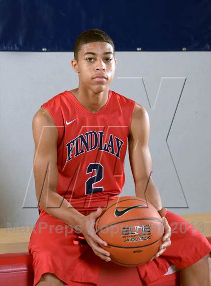 Thumbnail 1 in Findlay Prep (Preseason Top 10 Photo Shoot)  photogallery.