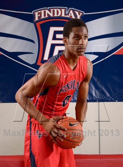Thumbnail 3 in Findlay Prep (Preseason Top 10 Photo Shoot)  photogallery.