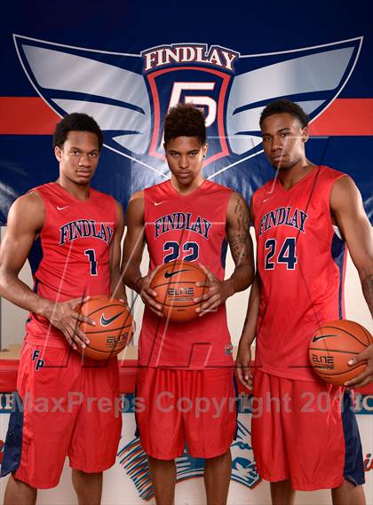Thumbnail 2 in Findlay Prep (Preseason Top 10 Photo Shoot)  photogallery.