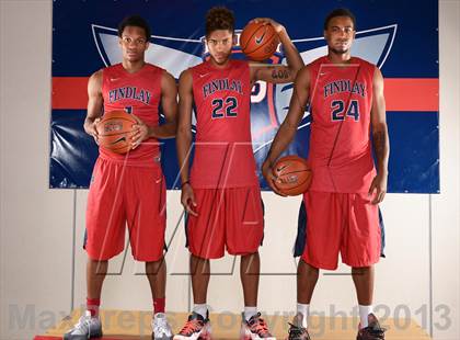 Thumbnail 2 in Findlay Prep (Preseason Top 10 Photo Shoot)  photogallery.