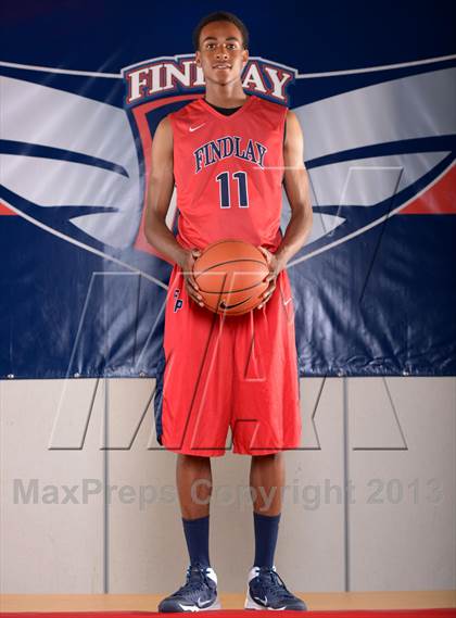 Thumbnail 1 in Findlay Prep (Preseason Top 10 Photo Shoot)  photogallery.