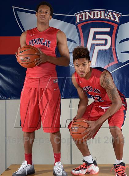 Thumbnail 3 in Findlay Prep (Preseason Top 10 Photo Shoot)  photogallery.