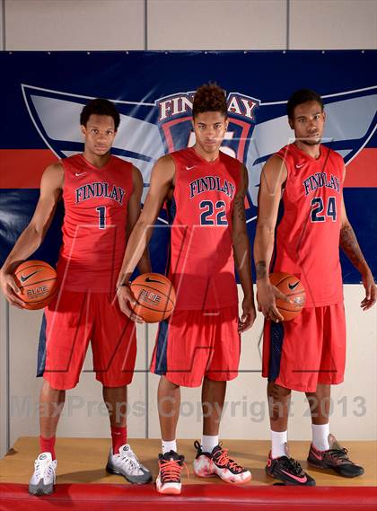 Thumbnail 3 in Findlay Prep (Preseason Top 10 Photo Shoot)  photogallery.