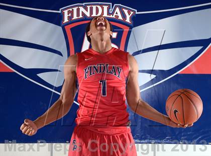Thumbnail 1 in Findlay Prep (Preseason Top 10 Photo Shoot)  photogallery.