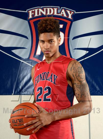 Thumbnail 1 in Findlay Prep (Preseason Top 10 Photo Shoot)  photogallery.