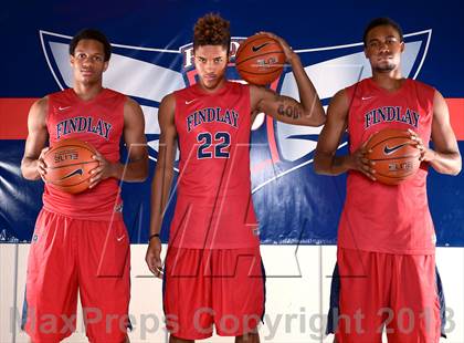 Thumbnail 3 in Findlay Prep (Preseason Top 10 Photo Shoot)  photogallery.