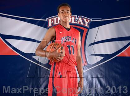 Thumbnail 3 in Findlay Prep (Preseason Top 10 Photo Shoot)  photogallery.