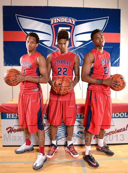 Thumbnail 2 in Findlay Prep (Preseason Top 10 Photo Shoot)  photogallery.