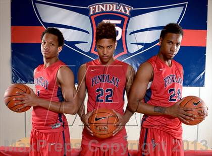 Thumbnail 2 in Findlay Prep (Preseason Top 10 Photo Shoot)  photogallery.