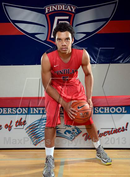 Thumbnail 1 in Findlay Prep (Preseason Top 10 Photo Shoot)  photogallery.