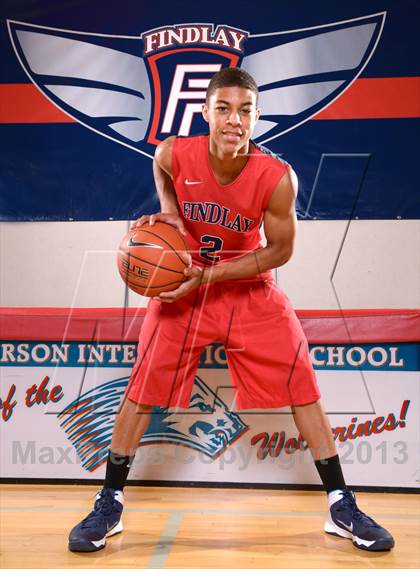 Thumbnail 3 in Findlay Prep (Preseason Top 10 Photo Shoot)  photogallery.