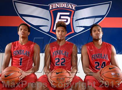 Thumbnail 2 in Findlay Prep (Preseason Top 10 Photo Shoot)  photogallery.