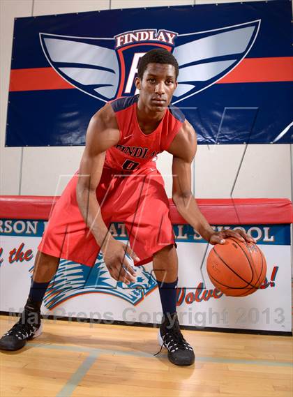 Thumbnail 3 in Findlay Prep (Preseason Top 10 Photo Shoot)  photogallery.