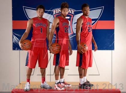 Thumbnail 1 in Findlay Prep (Preseason Top 10 Photo Shoot)  photogallery.