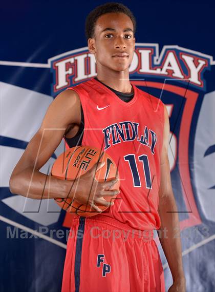 Thumbnail 1 in Findlay Prep (Preseason Top 10 Photo Shoot)  photogallery.