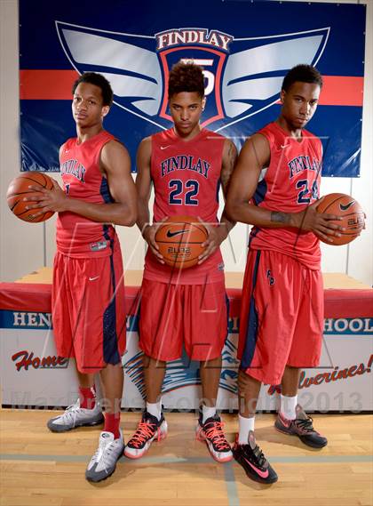 Thumbnail 1 in Findlay Prep (Preseason Top 10 Photo Shoot)  photogallery.