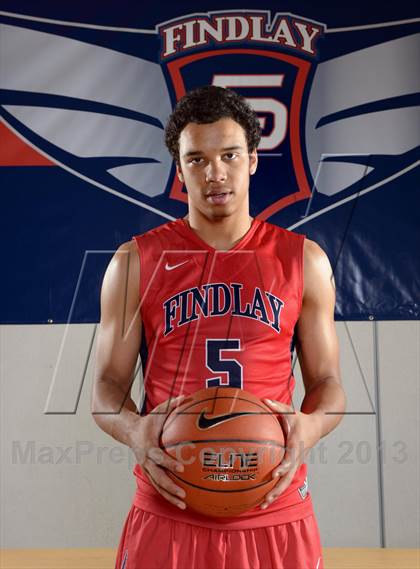 Thumbnail 1 in Findlay Prep (Preseason Top 10 Photo Shoot)  photogallery.