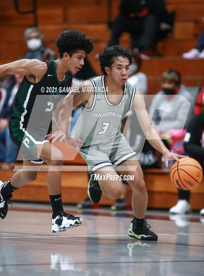 Thumbnail 2 in Maranatha vs  Providence (19th Annual Rose City Roundball classic) photogallery.