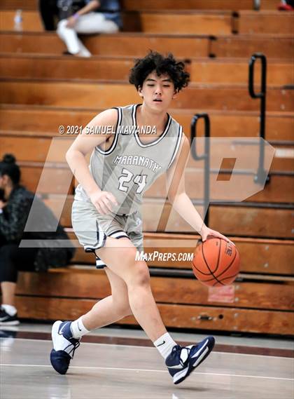 Thumbnail 1 in Maranatha vs  Providence (19th Annual Rose City Roundball classic) photogallery.